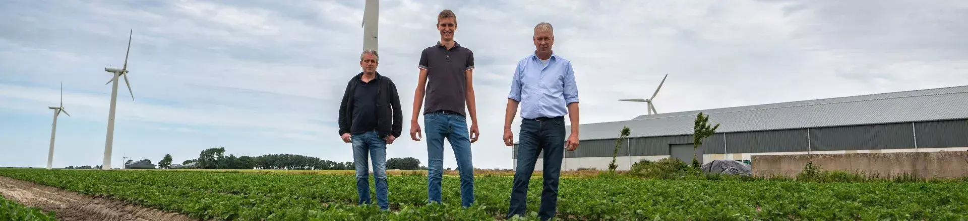 Schuiling family in field
