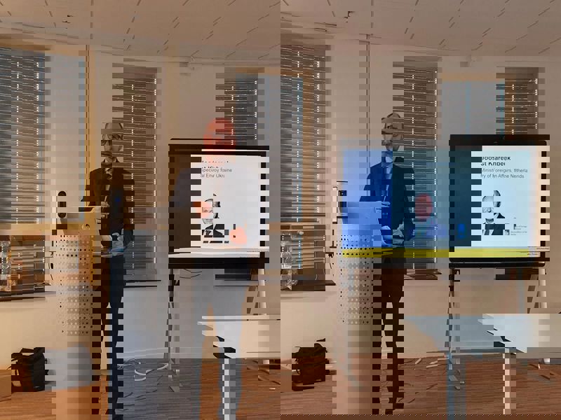 Joost Van Karenbeek Meeting Ukraine Oktober 2025