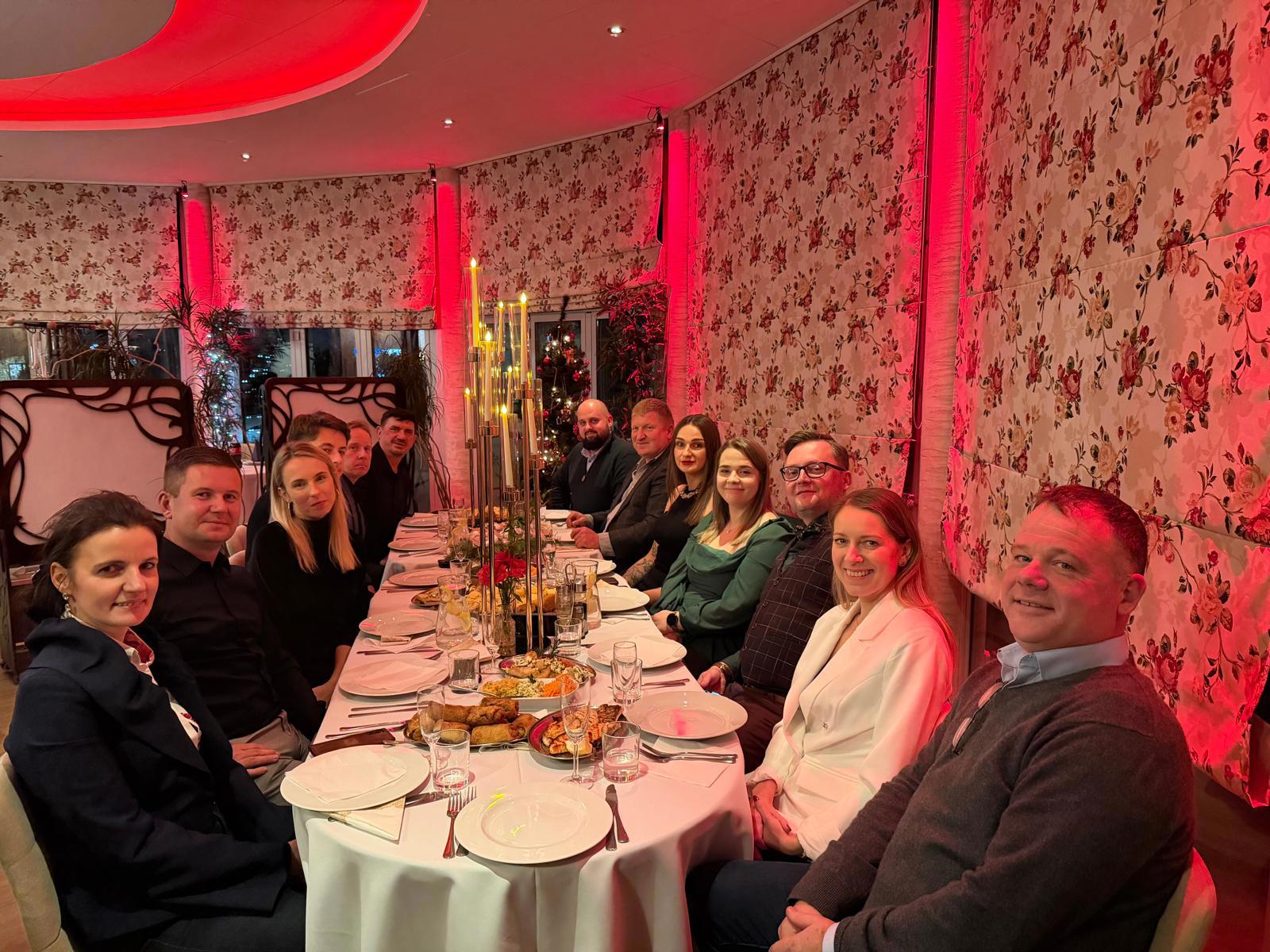 Agrico Poland team dinner