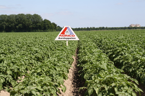 Agrico sustainability field sign