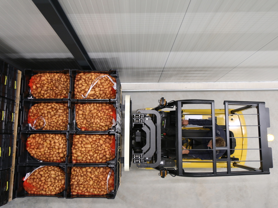 Tuber Storage Agrico takes new mini-tubers storage into use | Agrico news