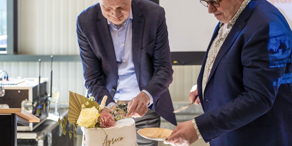 Agrico 50 Jaar Jan Van Hoogen En Adrie Vermeulen