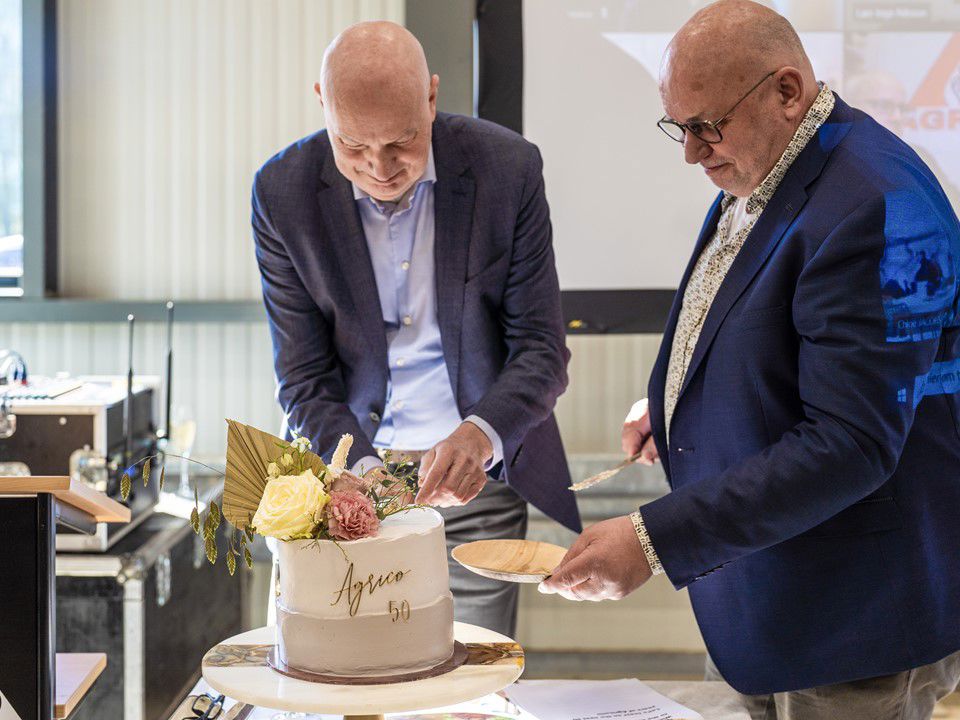 Agrico 50 Jaar Jan Van Hoogen En Adrie Vermeulen