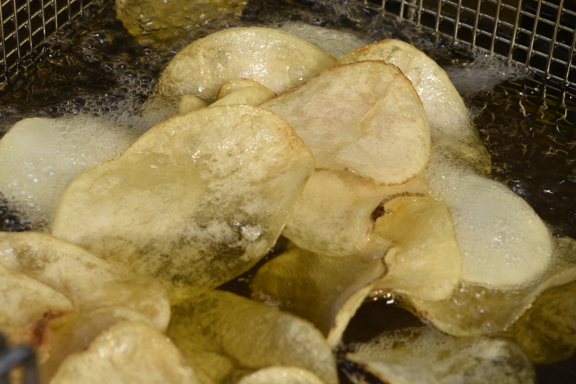 Chips Frituren Liggend