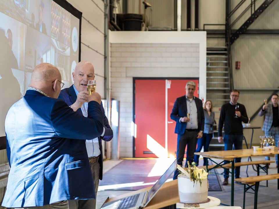 Agrico 50 Jaar Jan Van Hoogen En Adrie Vermeulen Proosten