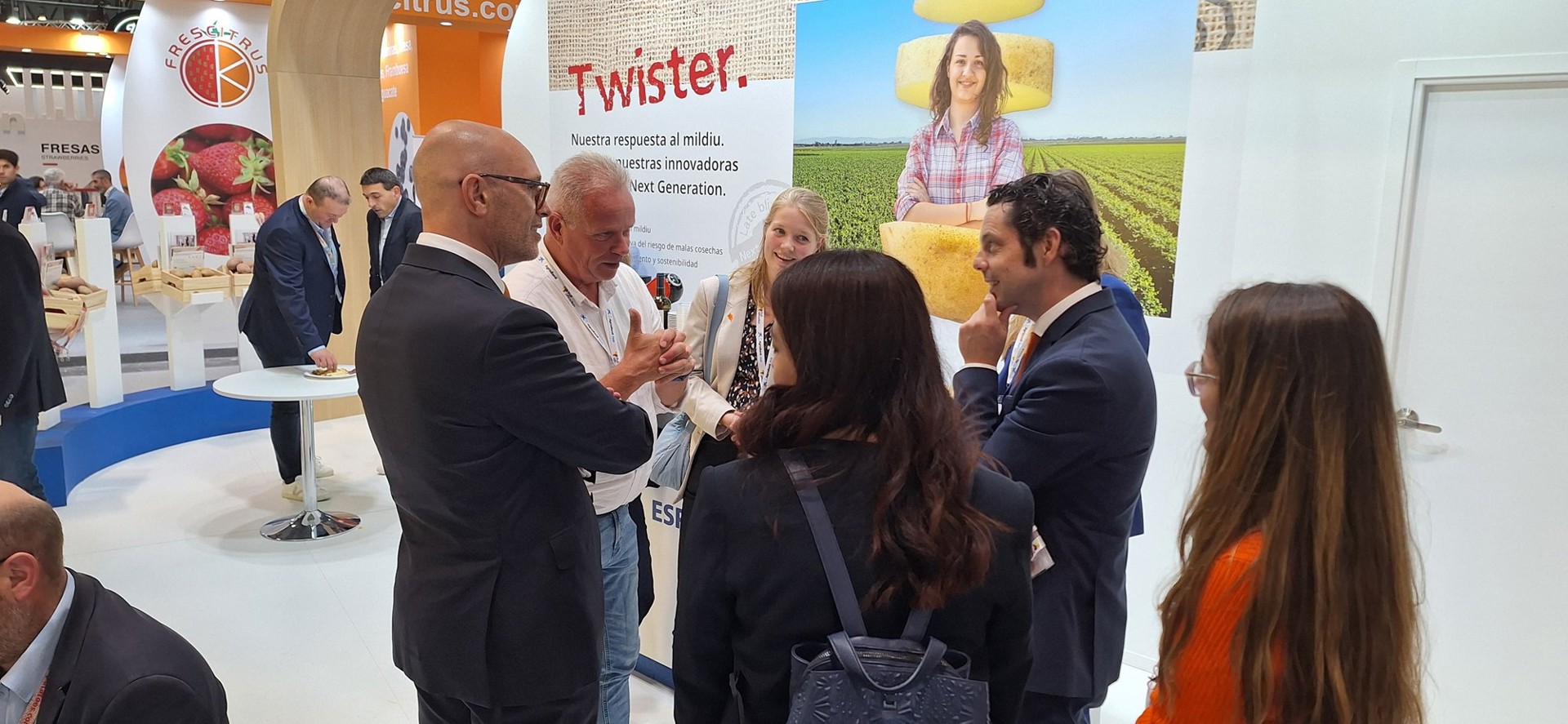 Fruit Attraction 2024 stand visitors